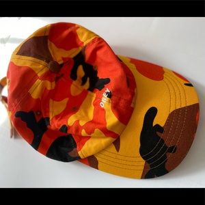OBEY orange camo Hat - never worn